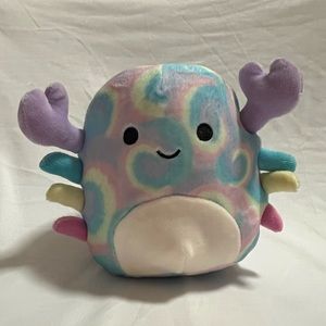 ✨ 2/$15 or 3/$20 ✨ NWOT Christabel the Crab Squishmallow 5in